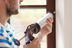 Window caulking