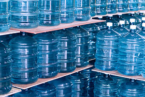 Gallons of water